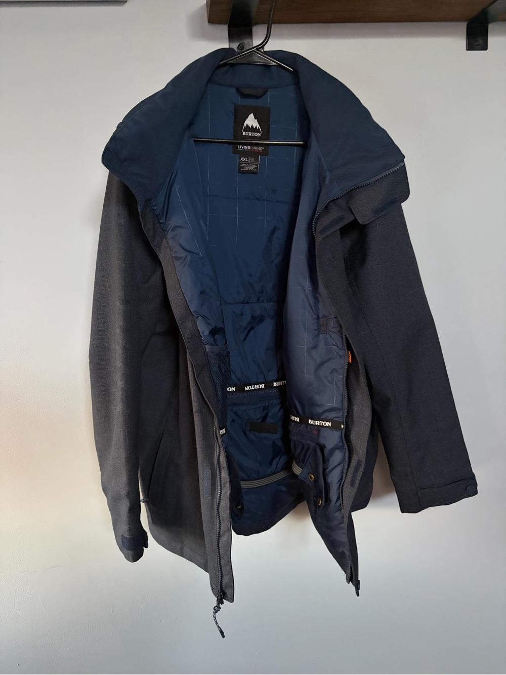Womans Burton Navy Insulated Jacket